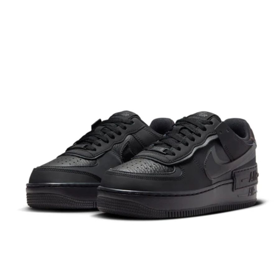 giày nike air force 1 low shadow 'triple black' fb7582-001