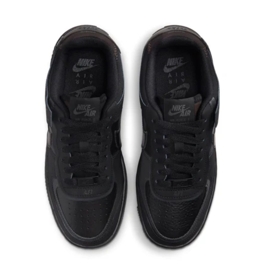 giày nike air force 1 low shadow 'triple black' fb7582-001