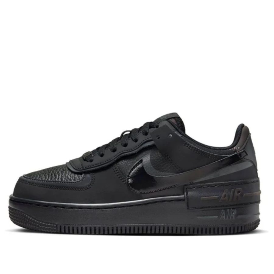 giày nike air force 1 low shadow 'triple black' fb7582-001