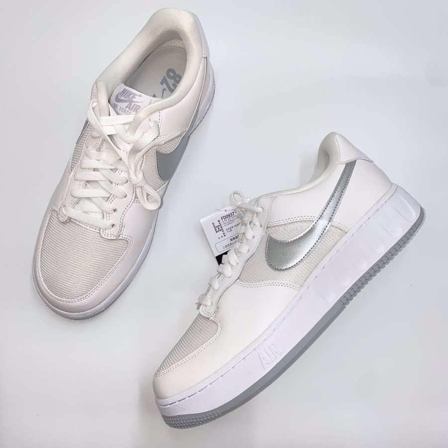giày nike air force 1 low utility 'white silver' fd0937-100