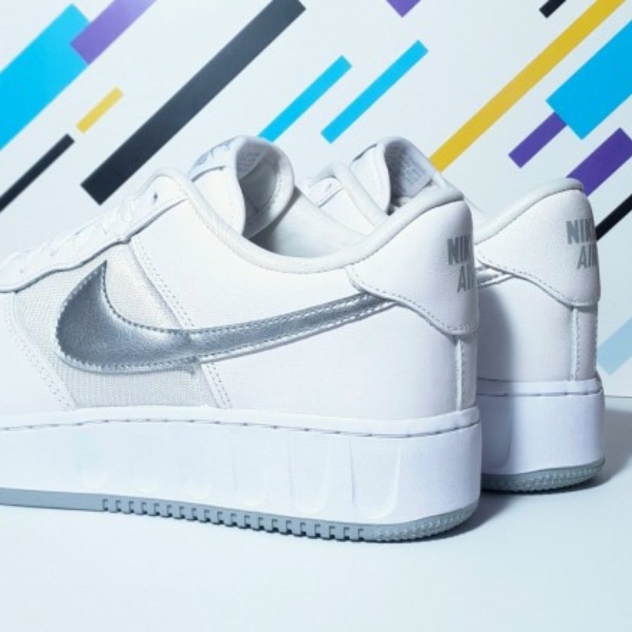 giày nike air force 1 low utility 'white silver' fd0937-100