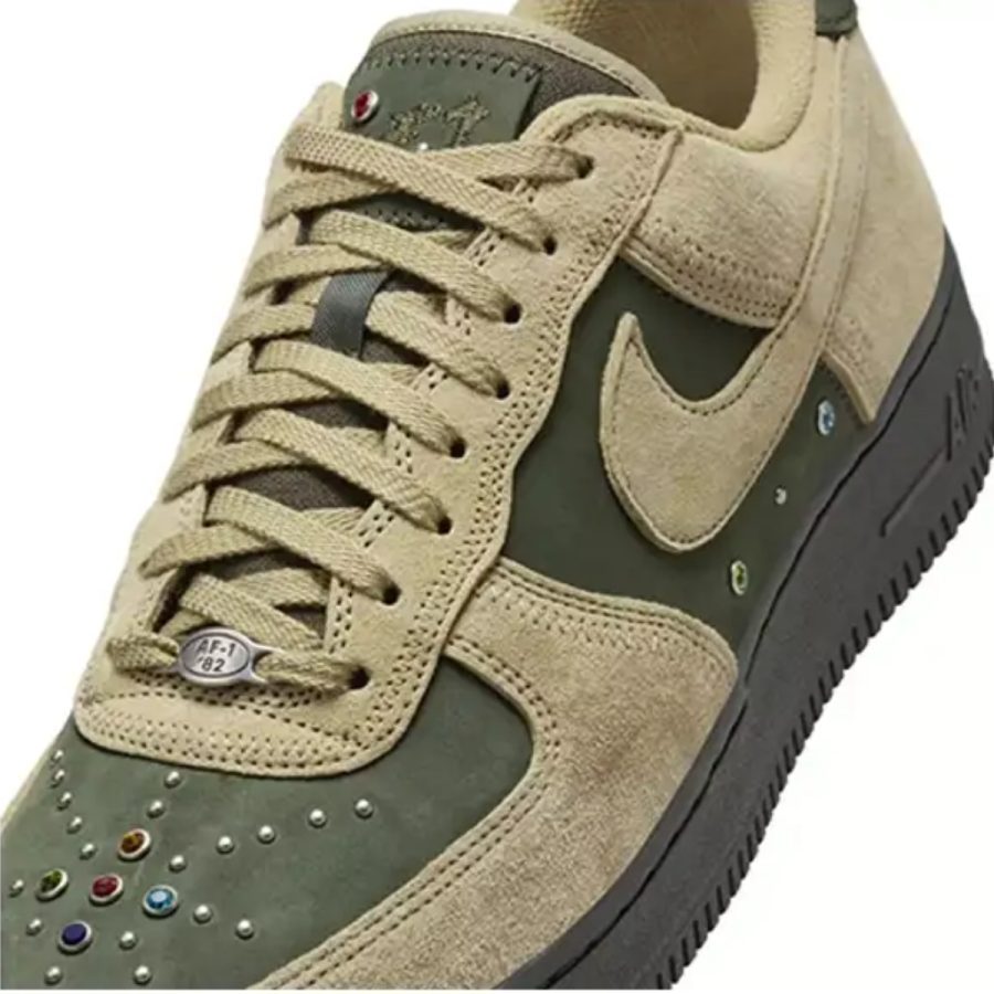 giày nike air force 1 low ‘dark army olive gems’ hf0674-300