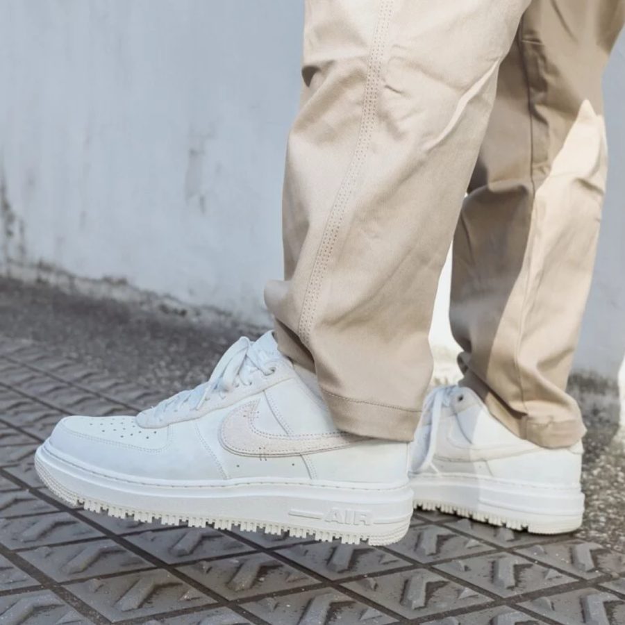 giày nike air force 1 luxe 'triple white' dd9605-100