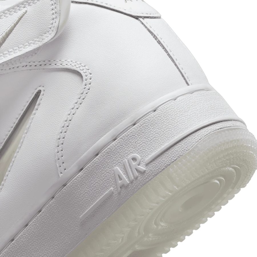 giày nike air force 1 mid ’07 ‘colour of the month summit white’ dz2672-001