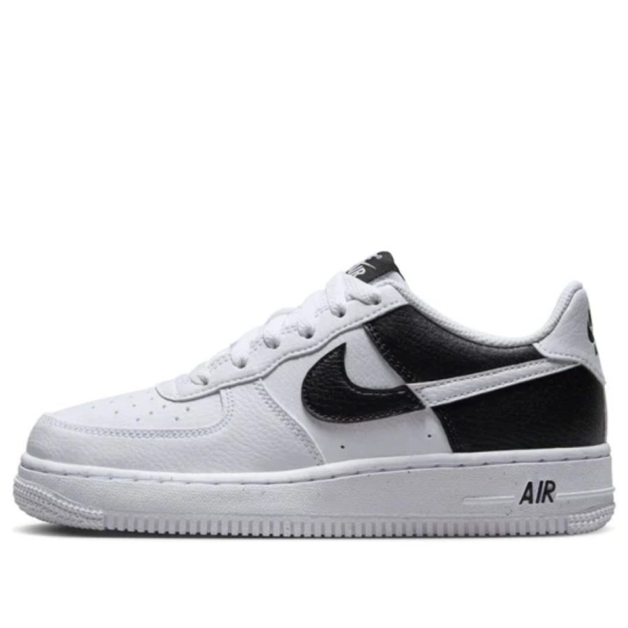 giày nike air force 1 next nature 'white black' (gs) hf9096-100