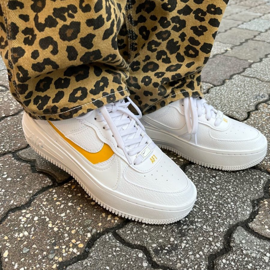 giày nike air force 1 plt.af.orm 'white yellow ochre' dj9946-102