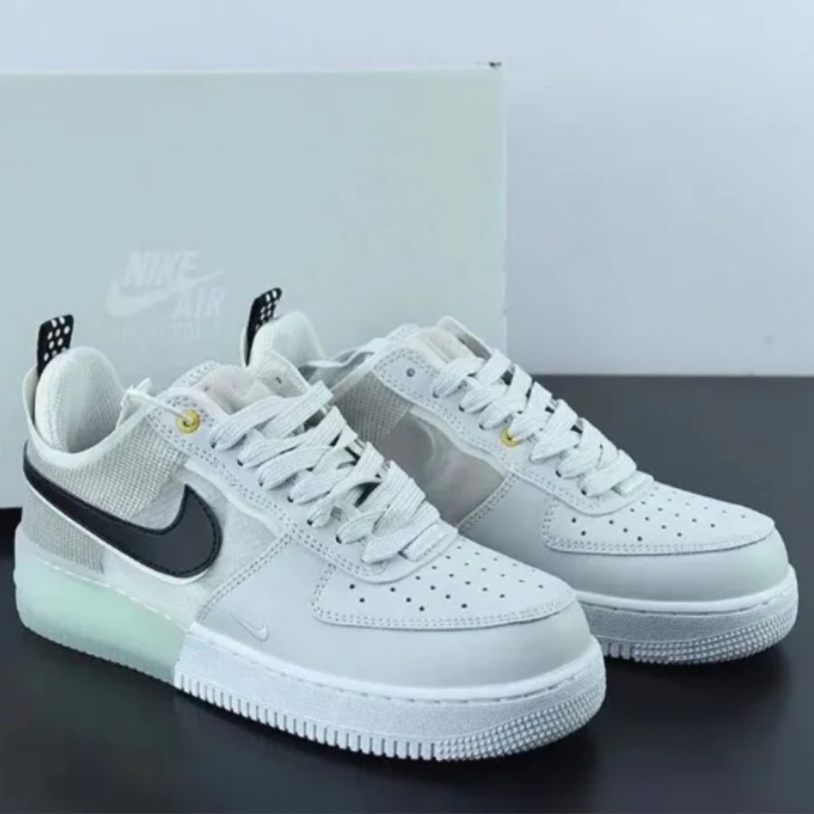 giày nike air force 1 react 'grey mint' dm0573-001
