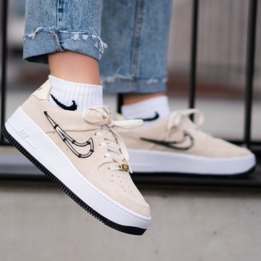 giày nike air force 1 sage low lx 'cream' ci3482-200