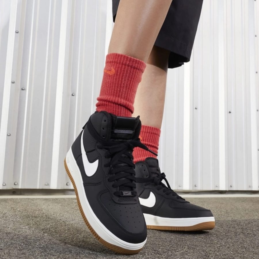 giày nike air force 1 sculpt 'black gum' dq5007-001
