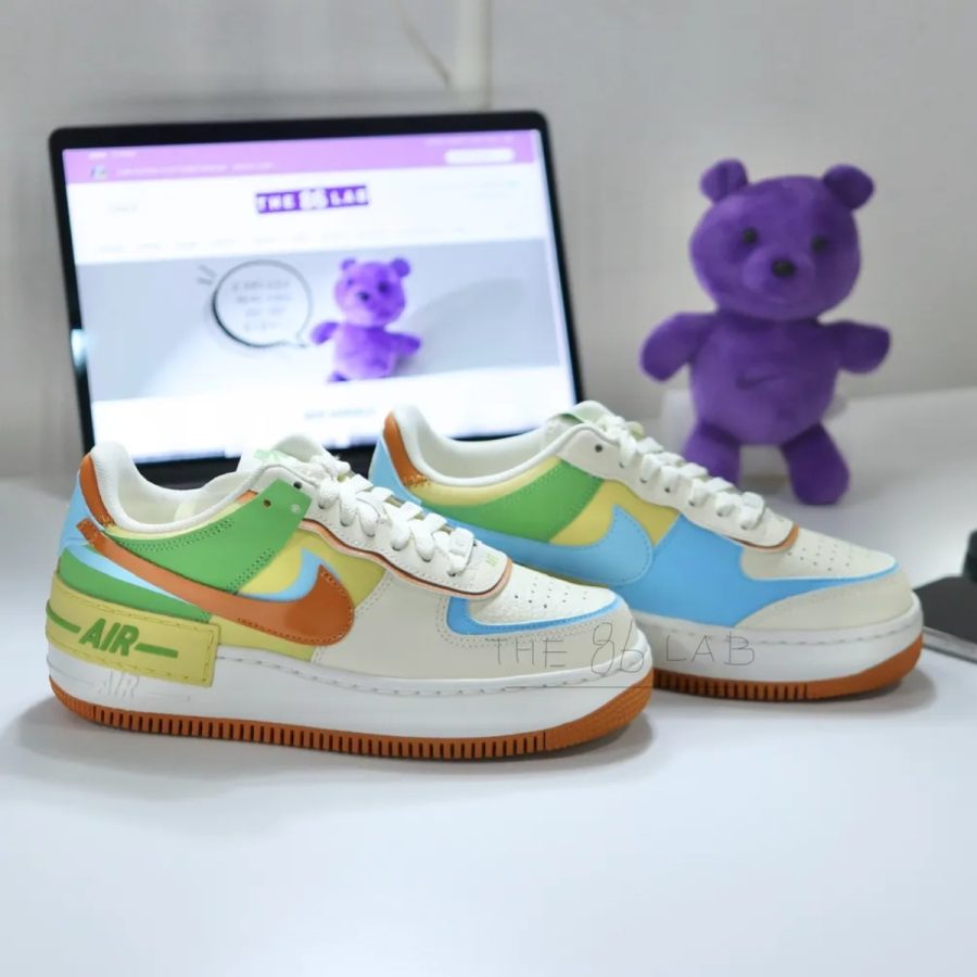 giày nike air force 1 shadow 'multi color' dz1847-103