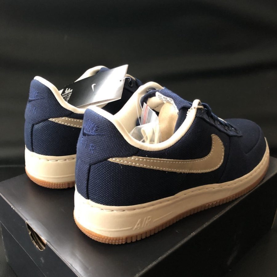 giày nike air force 1 supreme ’07 ‘midnight navy’ 316133-411