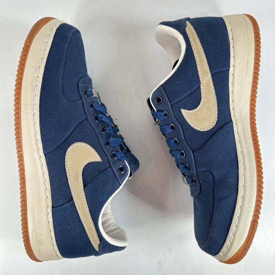giày nike air force 1 supreme ’07 ‘midnight navy’ 316133-411