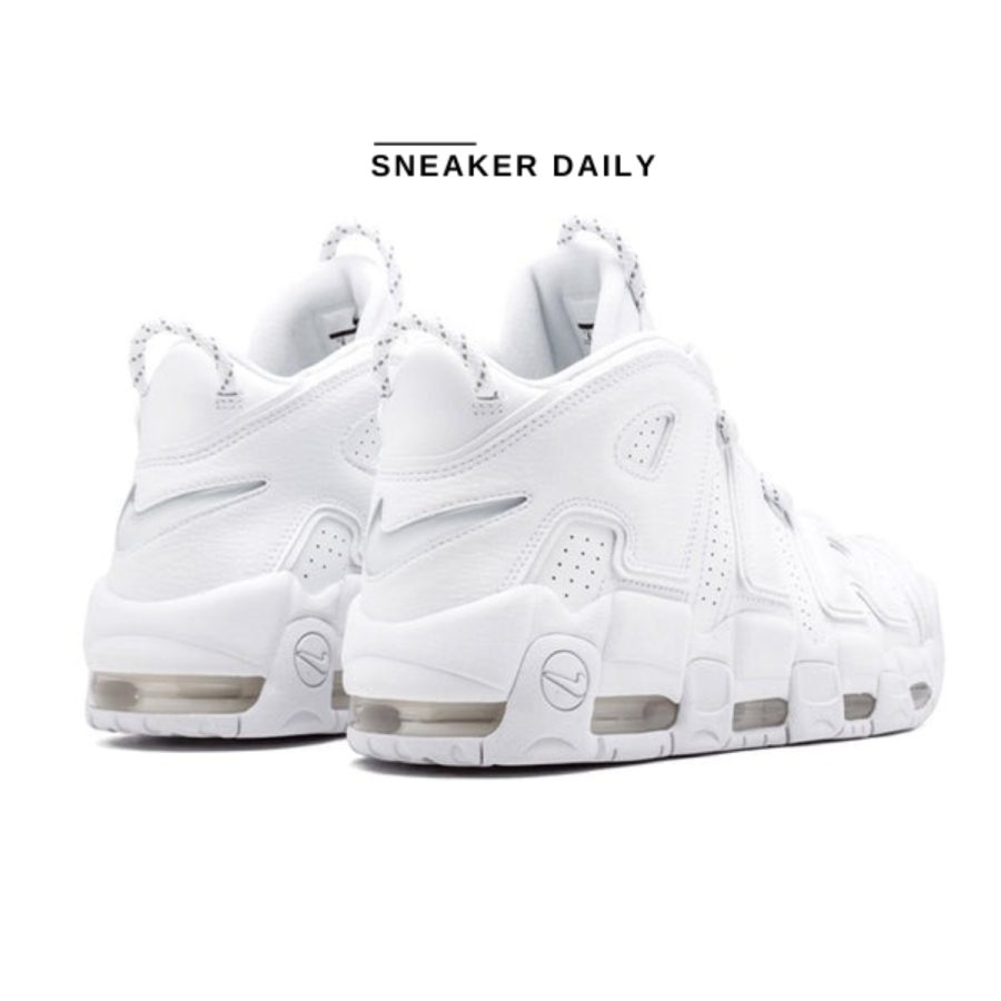 giày nike air more uptempo 'triple white' 921948-100