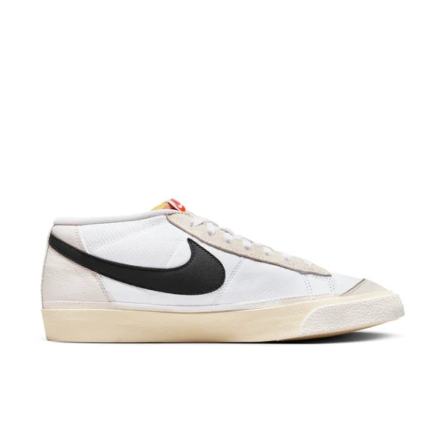 giày nike blazer low pro club 'white black' fj3694-100