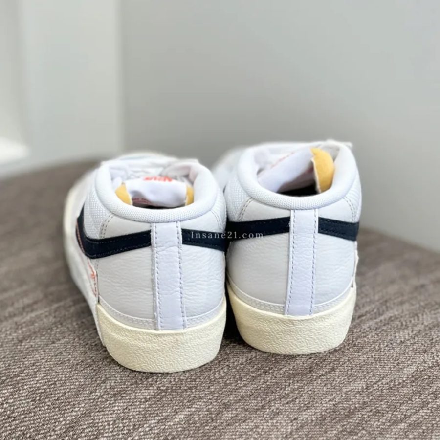 giày nike blazer low pro club 'white black' fj3694-100