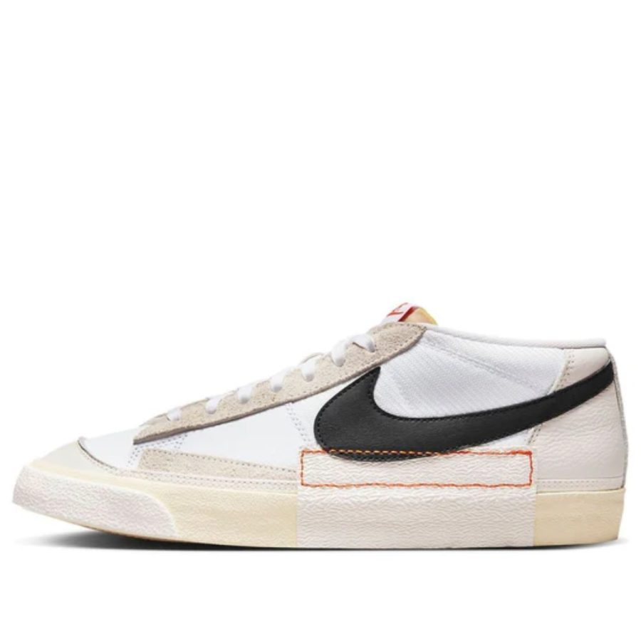 giày nike blazer low pro club 'white black' fj3694-100