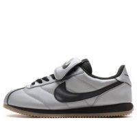 giày nike cortez leather se 'metallic cool grey black' hq3490-099