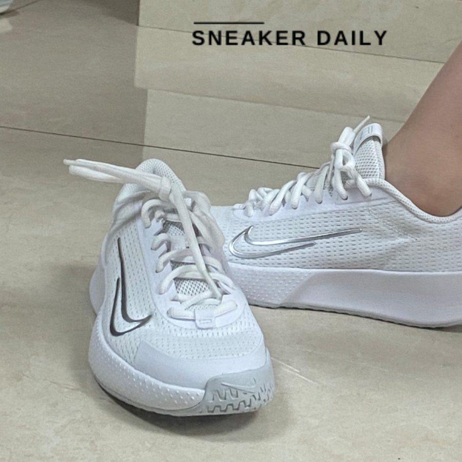 giày nike court vapor lite 2 hc 'white metallic silver' dv2019-101