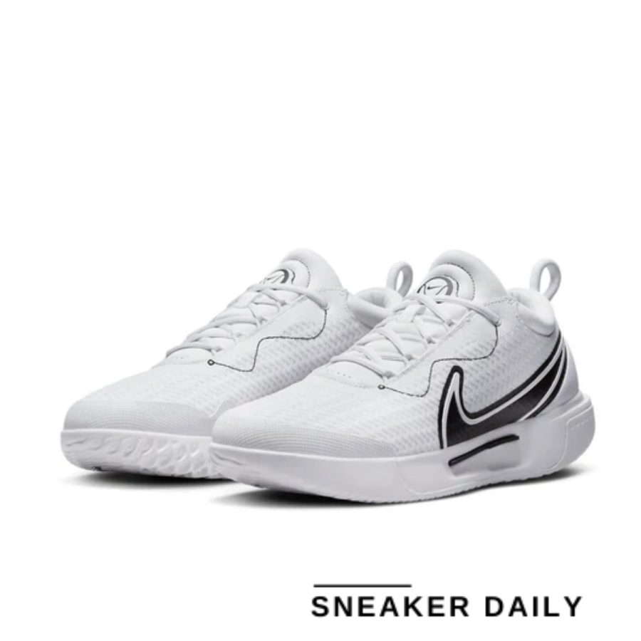 giày nike court zoom pro hc 'white black' dv3278-102