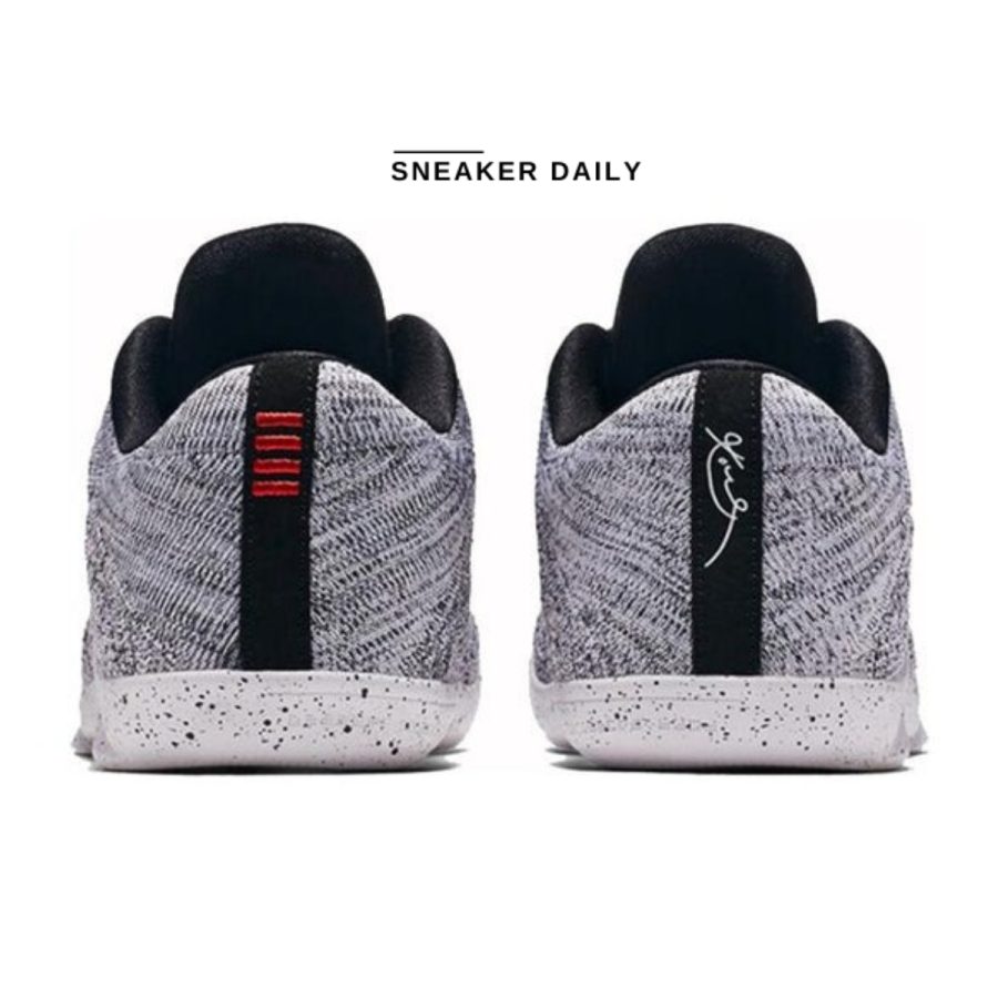 giày nike kobe 11 elite low 'oreo' 822675-100