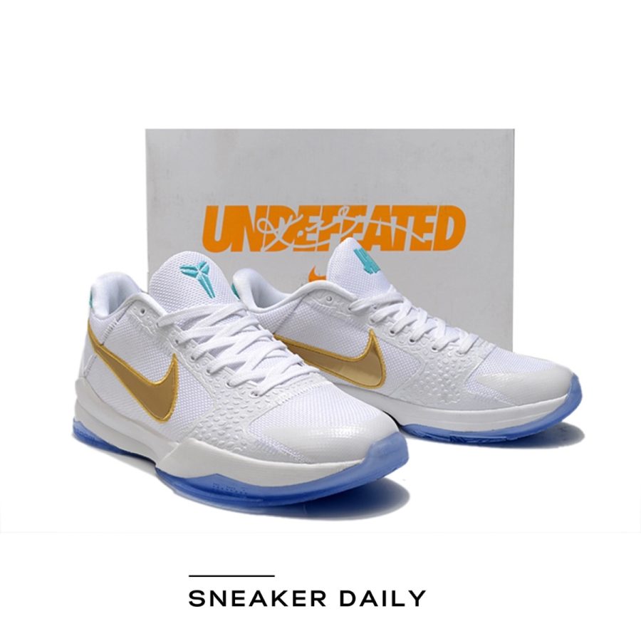 giày nike undefeated x zoom kobe 5 protro ' unlucky 13' db4796-100