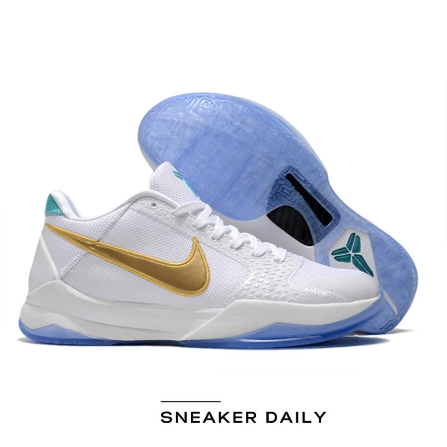 giày nike undefeated x zoom kobe 5 protro ' unlucky 13' db4796-100