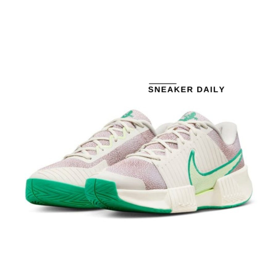 giày nike zoom gp challenge pro prm 'beige green' fj7766-001