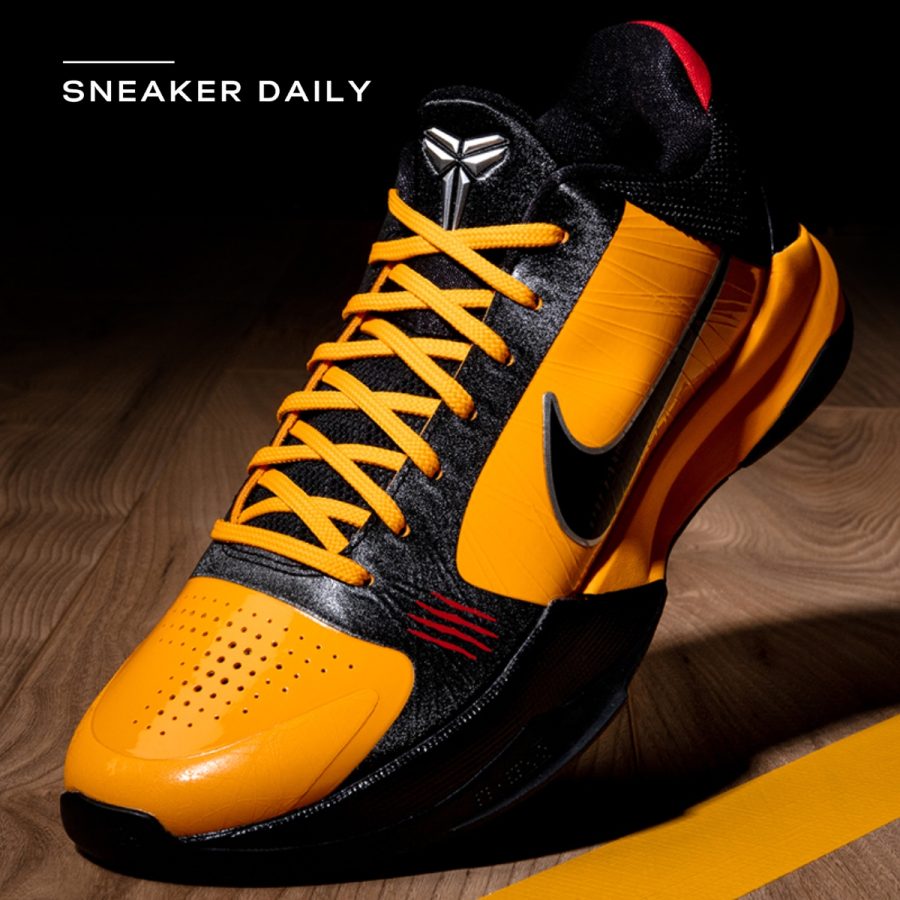 giày nike zoom kobe 5 'bruce lee' 386429-701