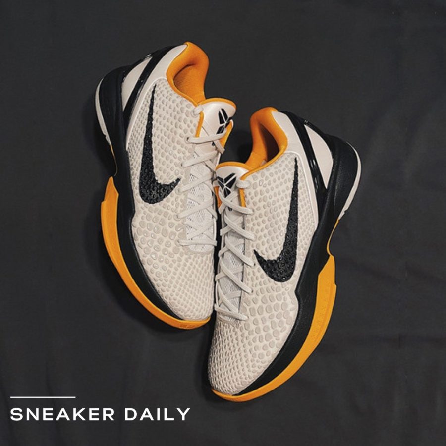 giày nike zoom kobe 6 protro 'white del sol' cw2190-100