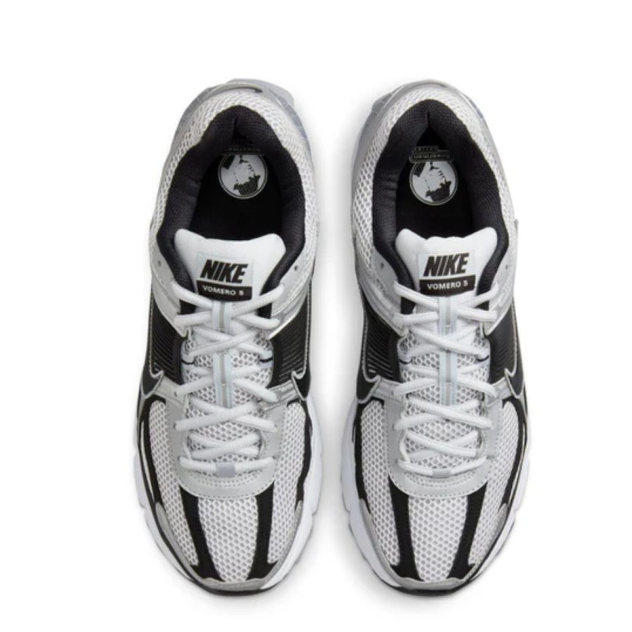 giày nike zoom vomero 5 'metallic silver black' fj4151-004