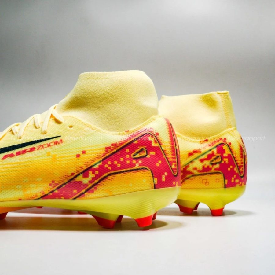 giày nike x kylian mbappe mercurial superfly 10 academy fg mg 'light laser orange' fq8293-800