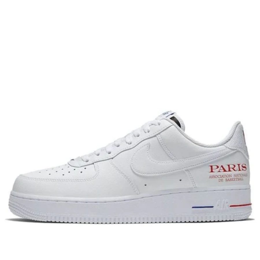 giày nike x nba air force 1 low 'paris game 2020' cw2367-100