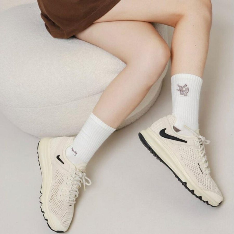 giày nike x stussy air max 2013 ‘fossil’ dm6447-200