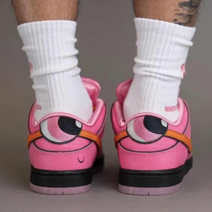 giày nike x the powerpuff girls sb dunk low prox qs 'blossom' fd2631-600