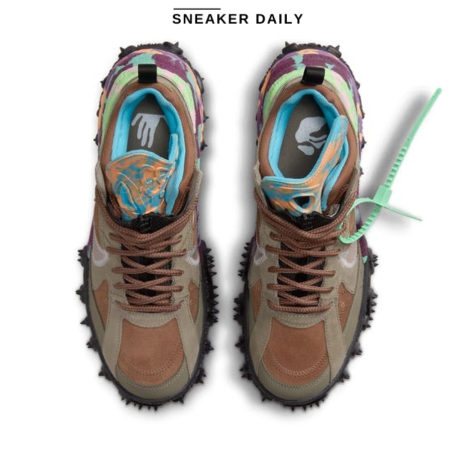 giày off-white x nike air terra forma 'archaeo brown' dq1615-200