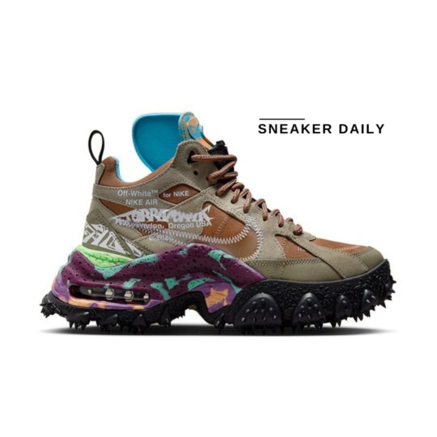 giày off-white x nike air terra forma 'archaeo brown' dq1615-200