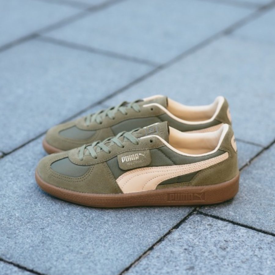 giày puma x billys palermo 'olive cashew' 399993-01