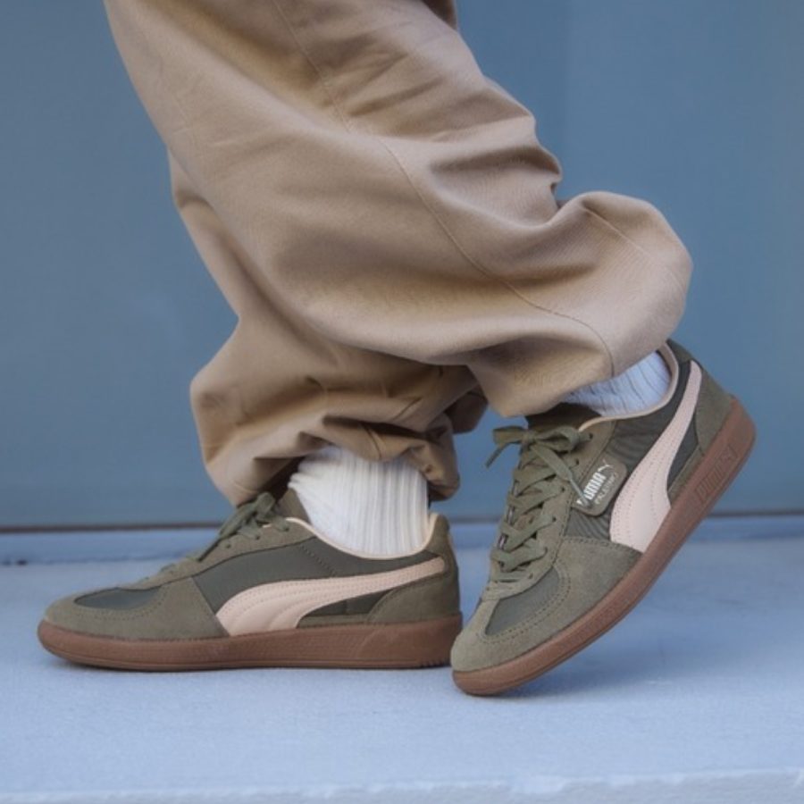 giày puma x billys palermo 'olive cashew' 399993-01