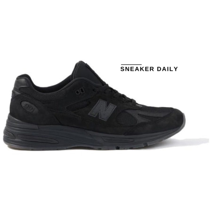 giày stone island x new balance 991v2 made in england 'black' u991sk2