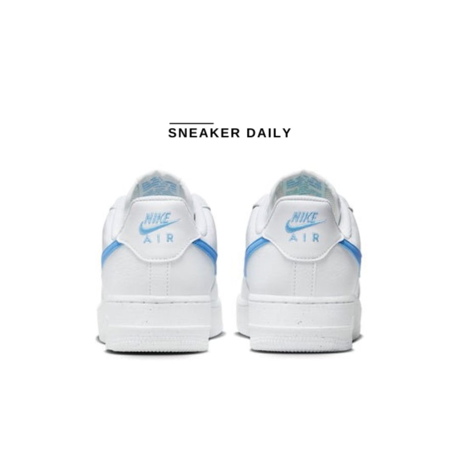 giày (wmns) nike air force 1 '07 se next nature 'white university blue' dv3808-103