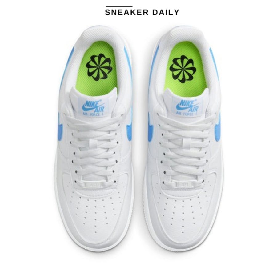 giày (wmns) nike air force 1 '07 se next nature 'white university blue' dv3808-103