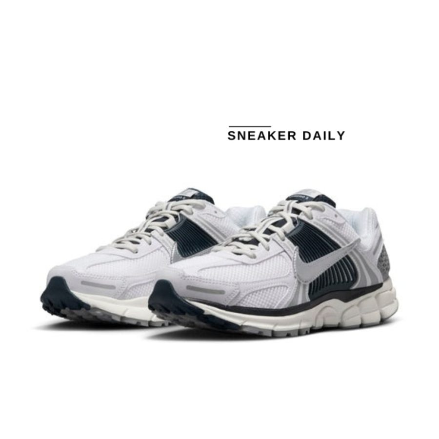 giày (wmns) nike air zoom vomero 5 'white armory navy' hv2412-100