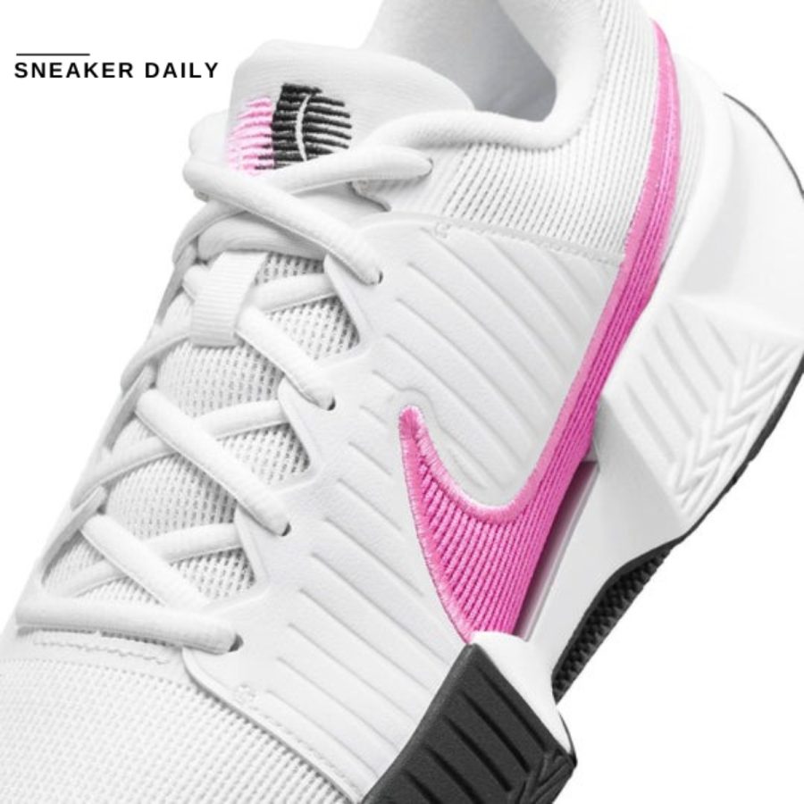 giày (wmns) nike gp challenge pro 'white playful pink' fb3146-108