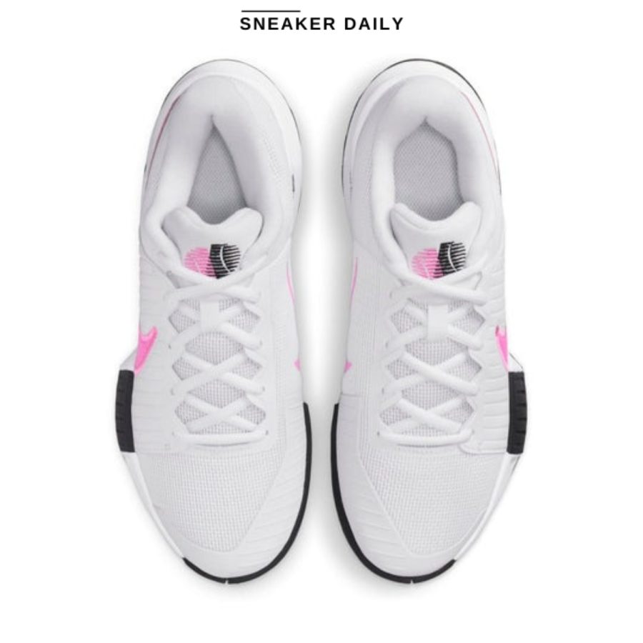 giày (wmns) nike gp challenge pro 'white playful pink' fb3146-108