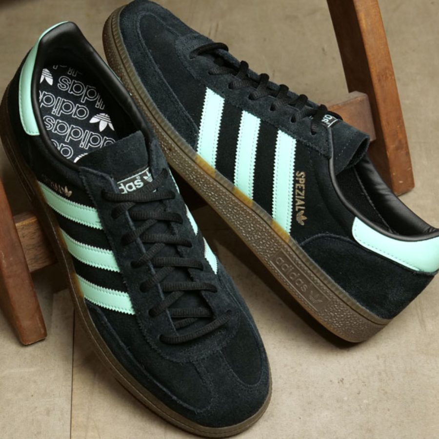 giày adidas handball spezial 'black clear mint' ih7491
