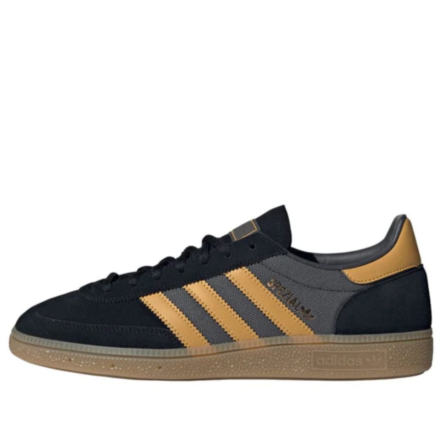giày adidas handball spezial 'core black preloved yellow' if9528