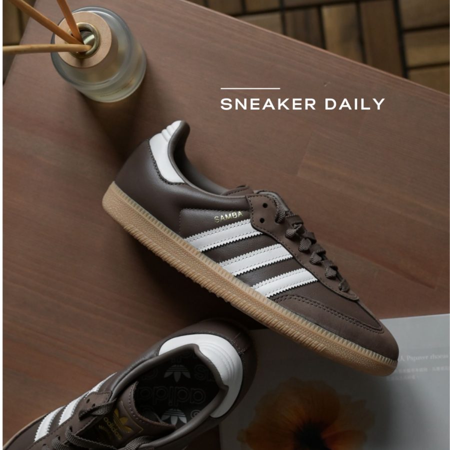 giày adidas samba og 'earth strata white' (wmns) ie6522