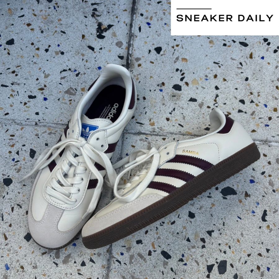 giày adidas samba og 'emmi maroon' jr2659
