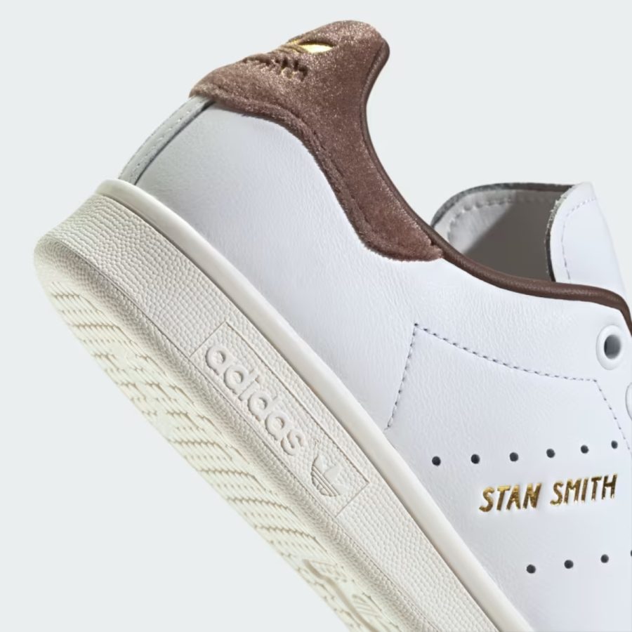 giày adidas stan smith 'white gold metallic brown' if7003