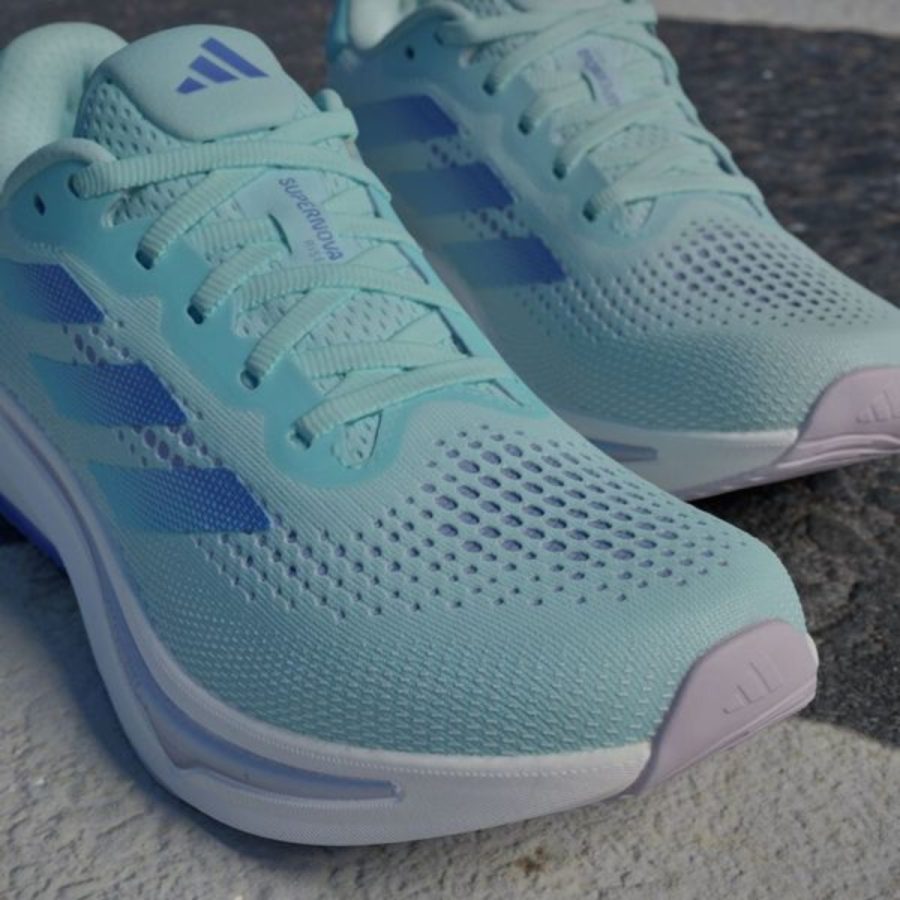 giày adidas supernova rise white lucid blue flash aqua (wmns) id3595